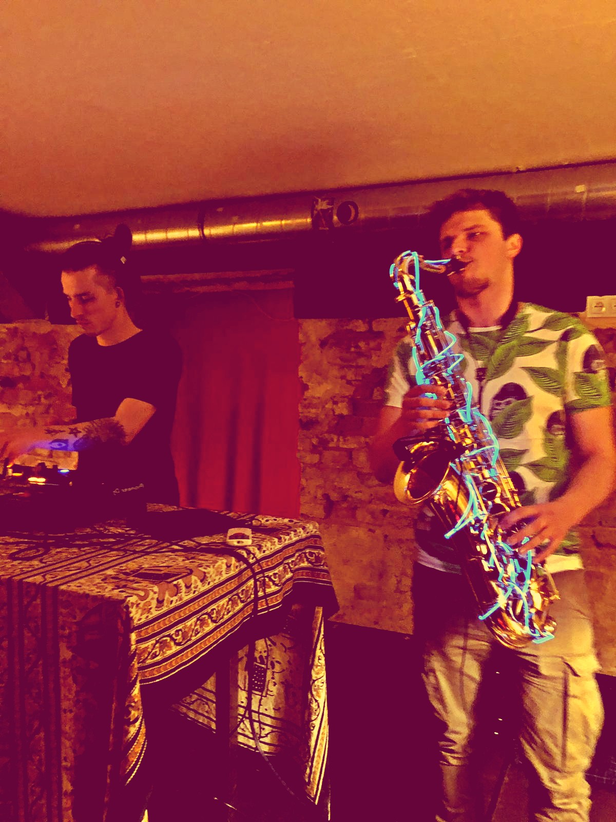 Saxperience - Występ na Brackiej w Warszawie